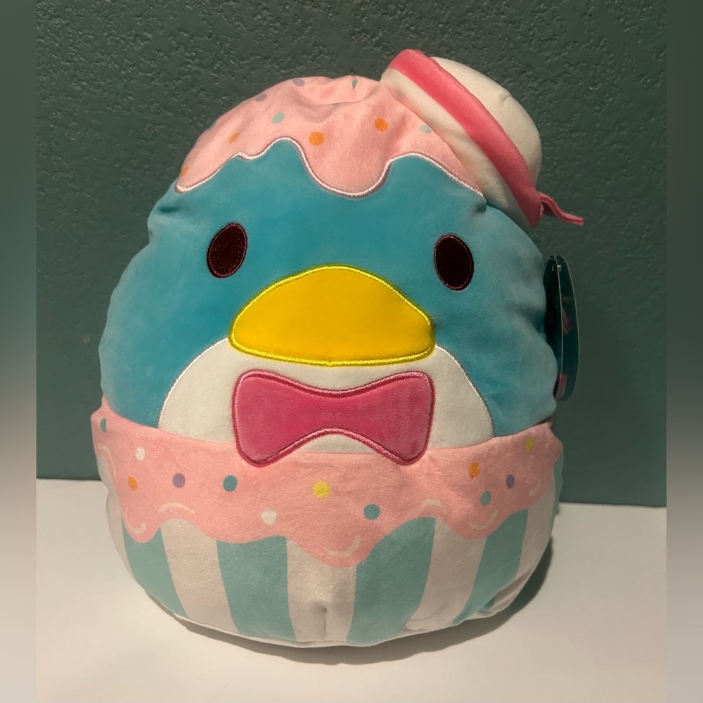 NWT Sanrio Squishmallows 12” Tuxedo Sam Sweet Treat 2023 Limited Release